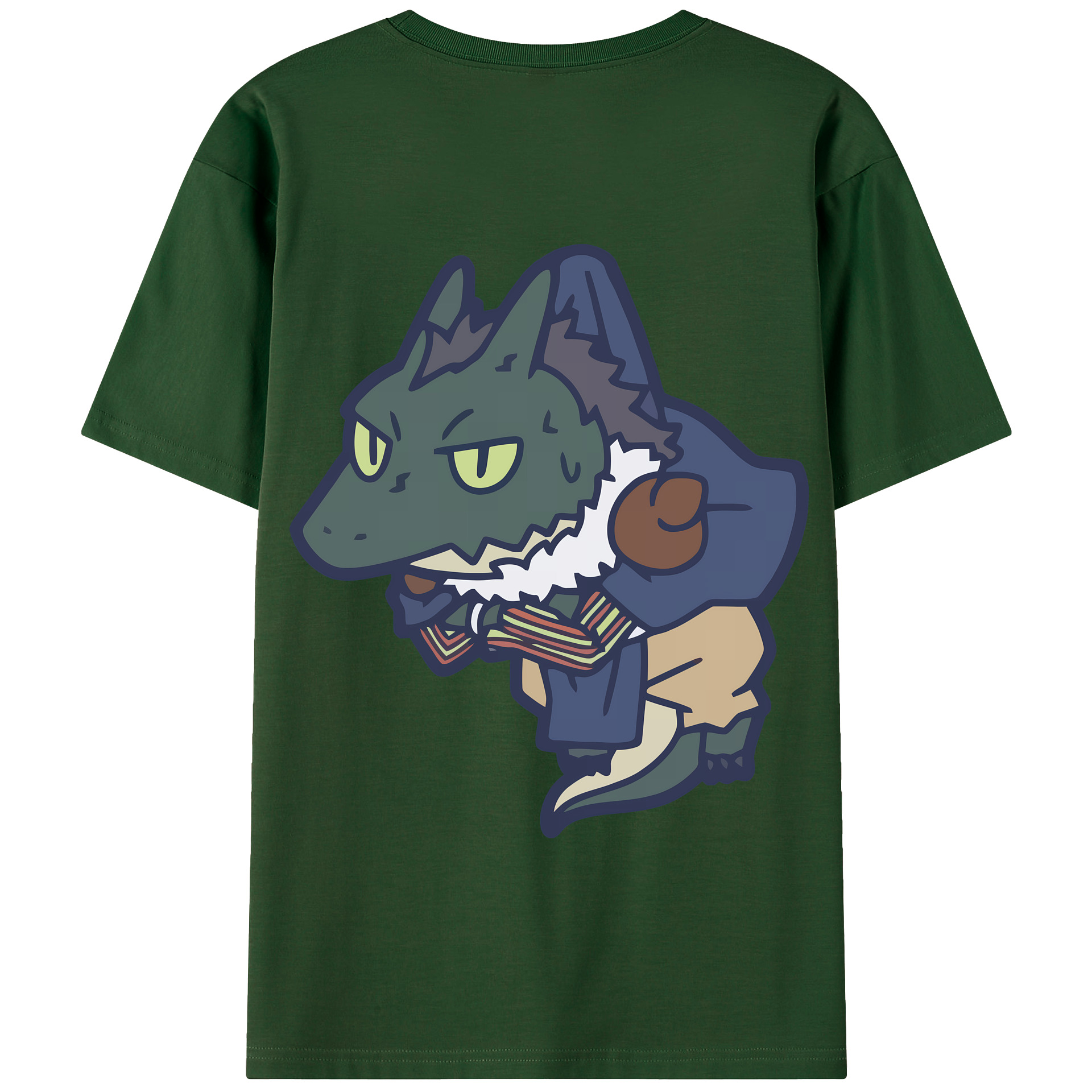 （画像用） 転スラ Regarding Reincarnated to Slime 綿100％半袖Tシャツ（背面プリント）